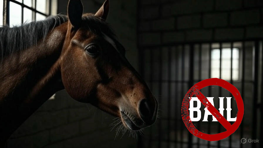 Horse In Jail No Bail